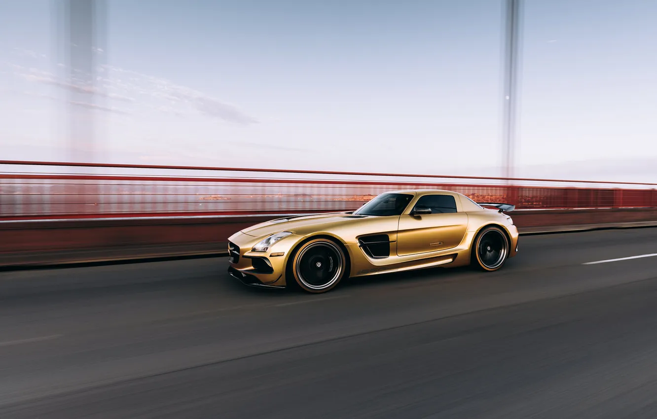 Photo wallpaper car, wallpaper, Mercedes, Supercar