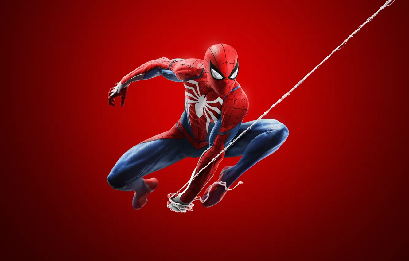Photo wallpaper Spider-Man, Insomniac Games, Sony Interactive Entertainment, Spider-Man (2018)