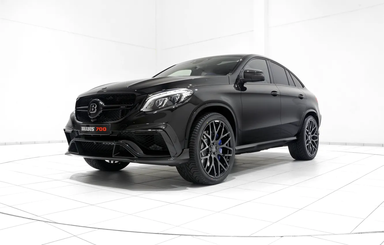 Photo wallpaper black, Mercedes-Benz, SUV, Brabus, Mercedes, BRABUS, C292, GLE-Class