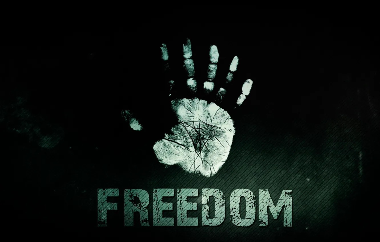 Photo wallpaper freedom, the series, face, freedom, beyond, 2013