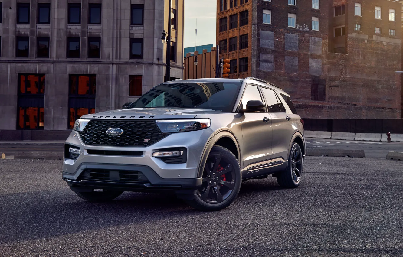 Photo wallpaper Ford, Explorer, 2020, Explorer ST