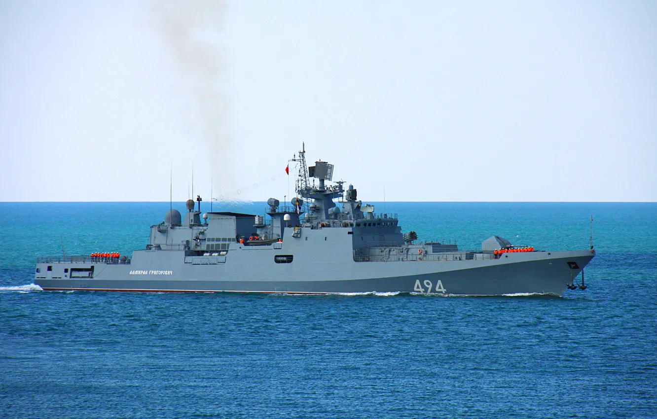 Photo wallpaper frigate, Admiral Grigorovich, the project 11356