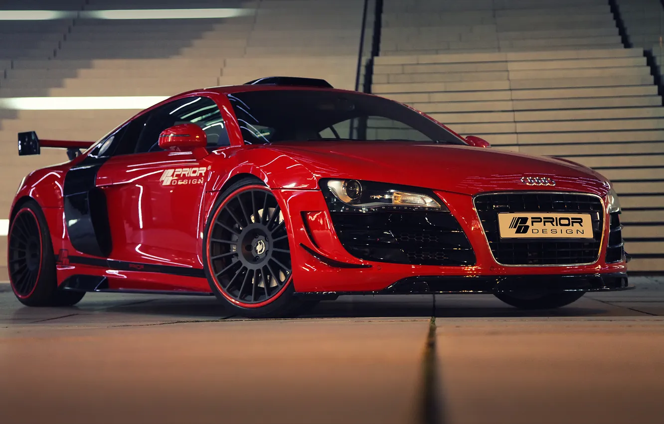 Photo wallpaper Audi, Audi, tuning, cars, cool, car, Prior-Design, GT650