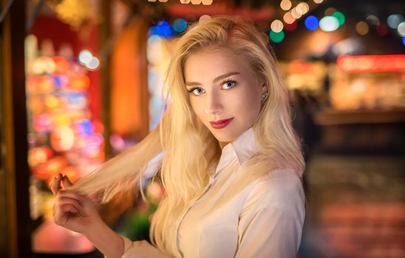 Photo wallpaper portrait, makeup, Lods Franck