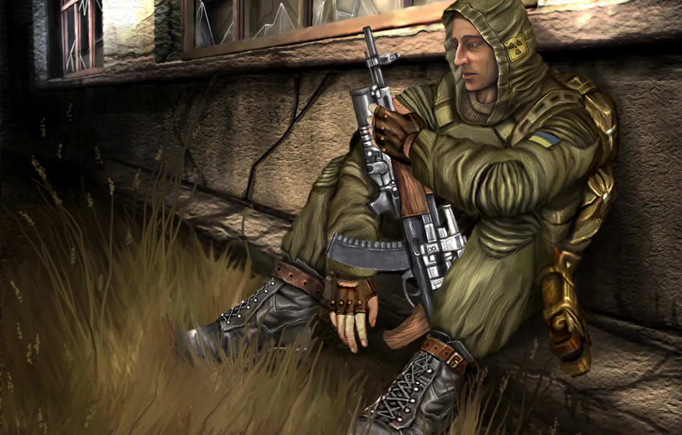 Photo wallpaper arrows, Stalker, Stalker, Pripyat, area, tagged