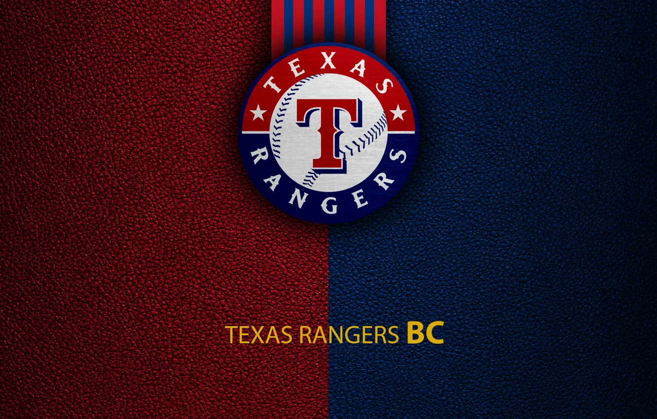 Photo wallpaper Sport, baseball, Texas Rangers, wallpaper, logo