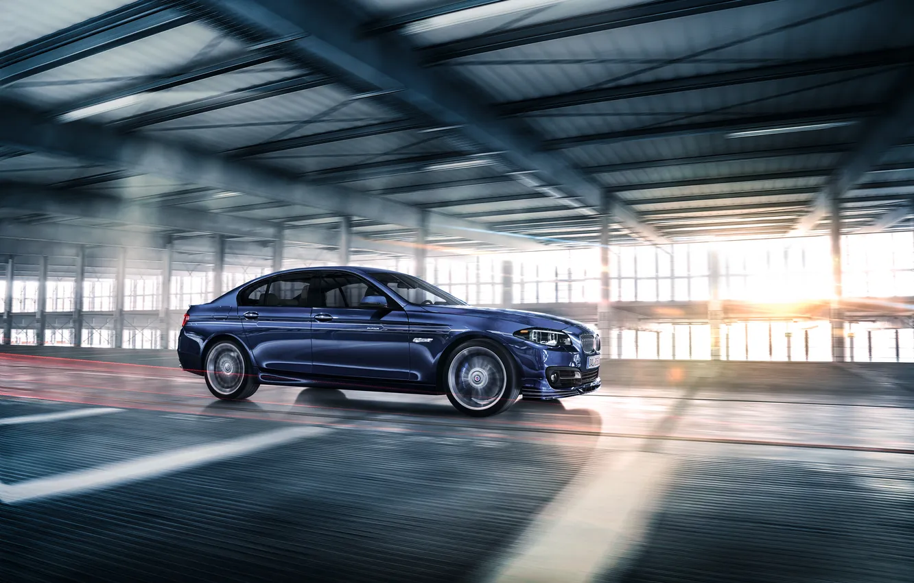 Photo wallpaper BMW, BMW, sedan, F10, Sedan, Alpina, 5-Series