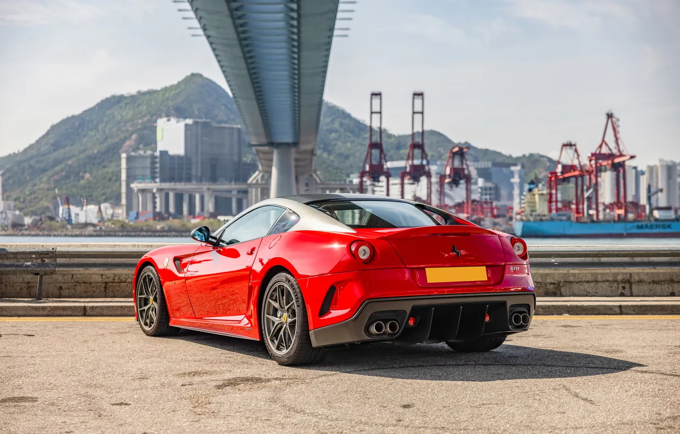 Photo wallpaper Ferrari, 599, Ferrari 599 GTO