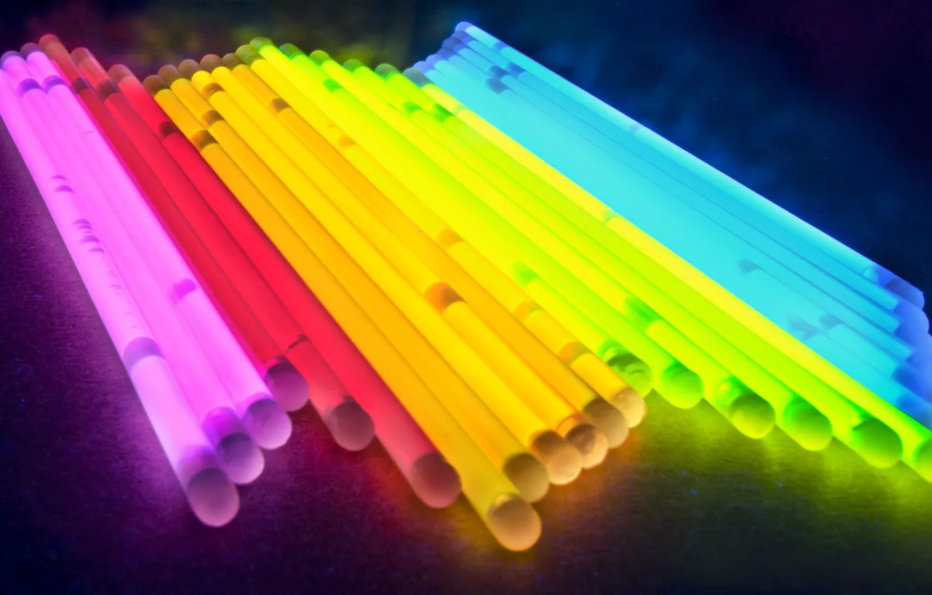 Photo wallpaper light, color, tube