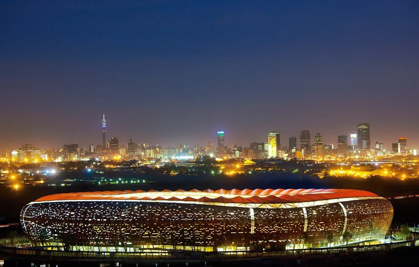 Photo wallpaper Africa, stadium, South