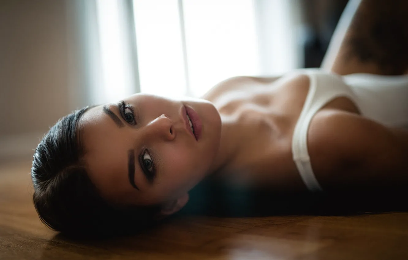 Photo wallpaper look, sponge, the beauty