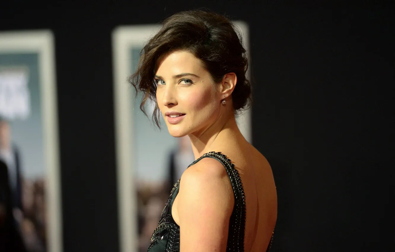 Photo wallpaper look, girl, face, hair, back, actress, hairstyle, shoulders