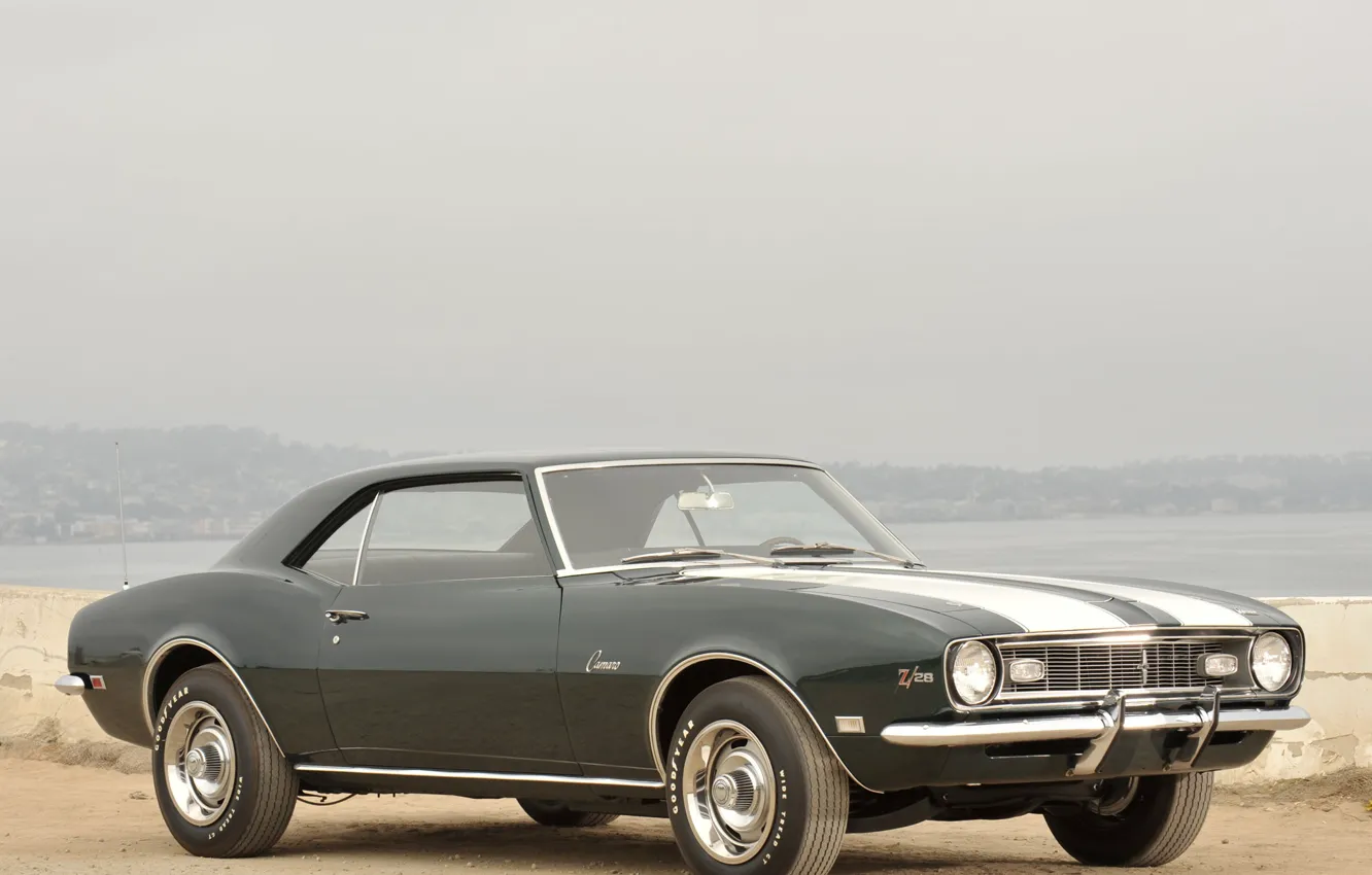 Photo wallpaper Chevrolet, muscle car, camaro, chevrolet, muscle car, 1968, Camaro, z28