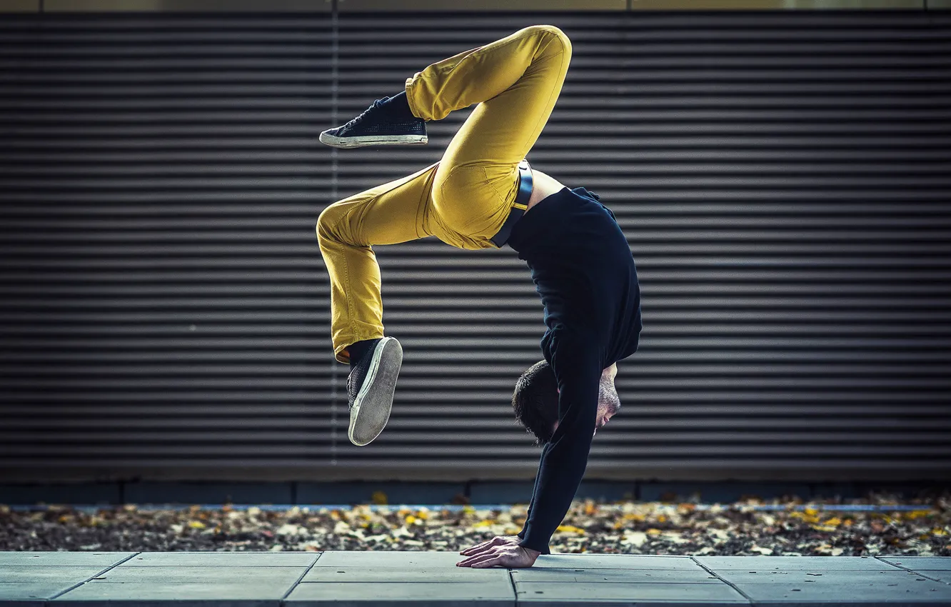 Photo wallpaper dance, gymnast, Dimitri Petrowski
