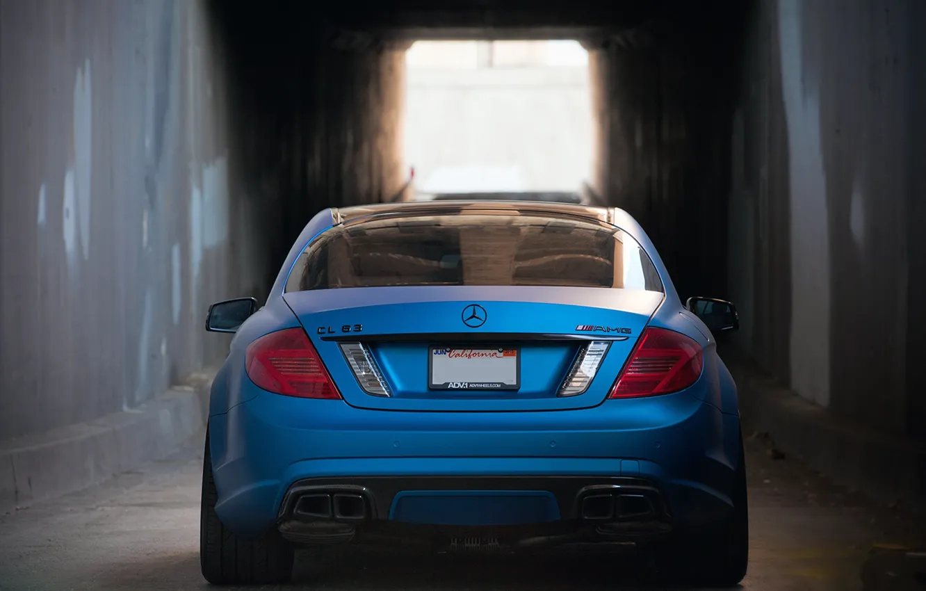 Photo wallpaper Mercedes-Benz, Auto, Tuning, Machine, The tunnel, Wall