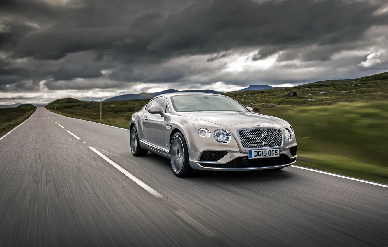Photo wallpaper Bentley, Continental, Bentley, continental, 2015