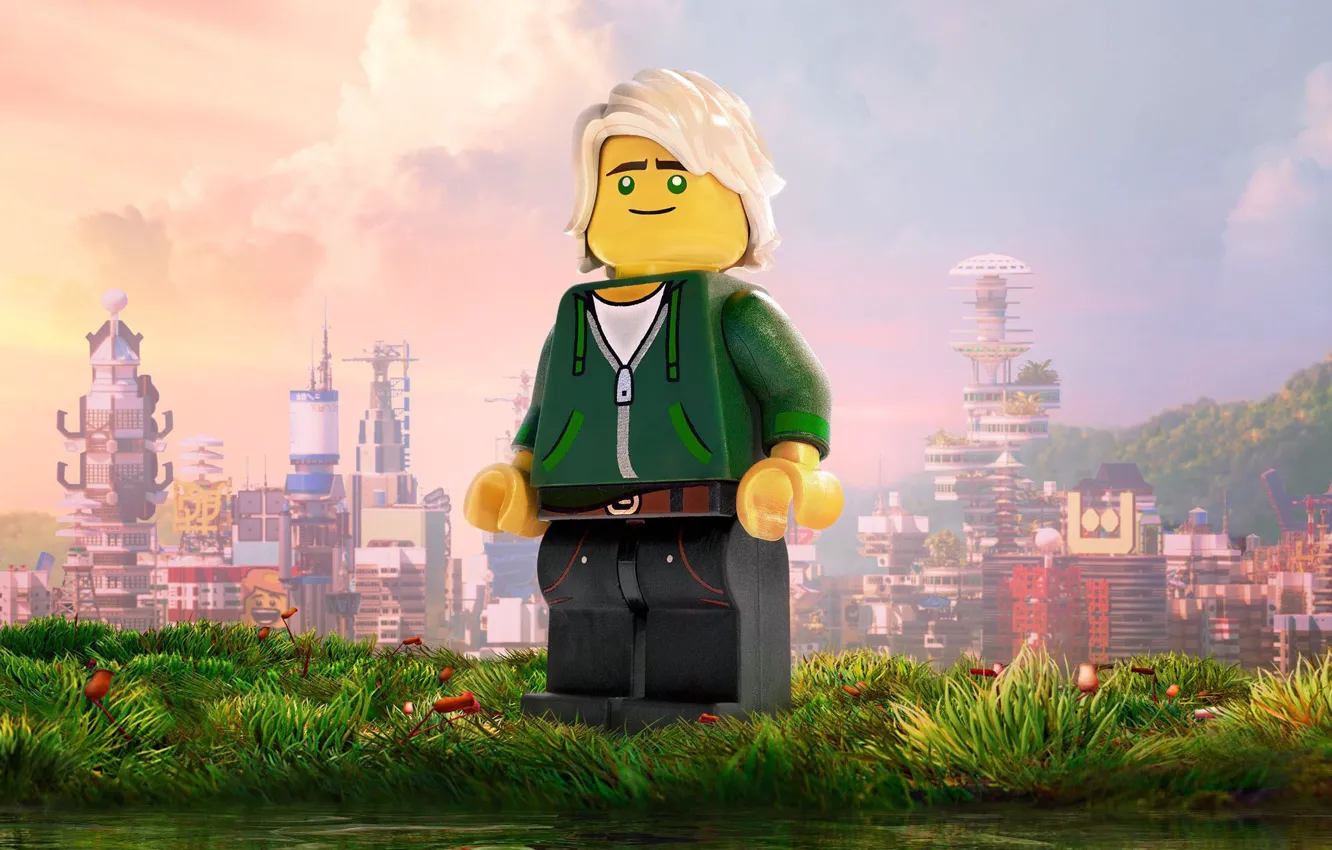 Photo wallpaper Lego, animated film, animated movie, The Lego Ninjago, Lloyd Garmadon