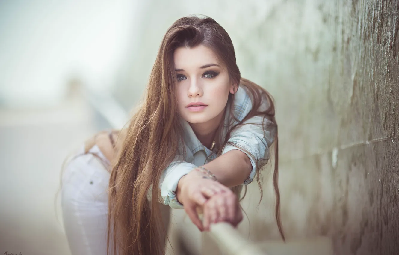 Photo wallpaper girl, Valerie, Beautiful Arina by Valeri Kortchov