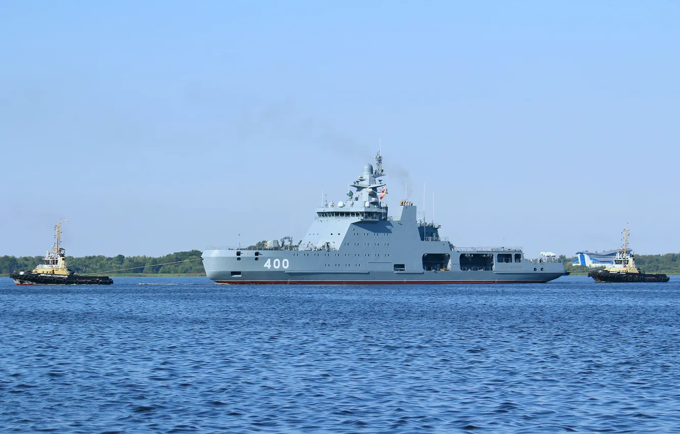 Photo wallpaper Ivan Papanin, patrol ship, ice class