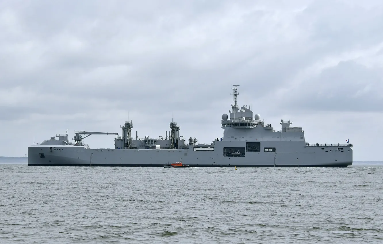 Photo wallpaper France, tanker, 2025, security ship, A726, Jacques Stosskopf