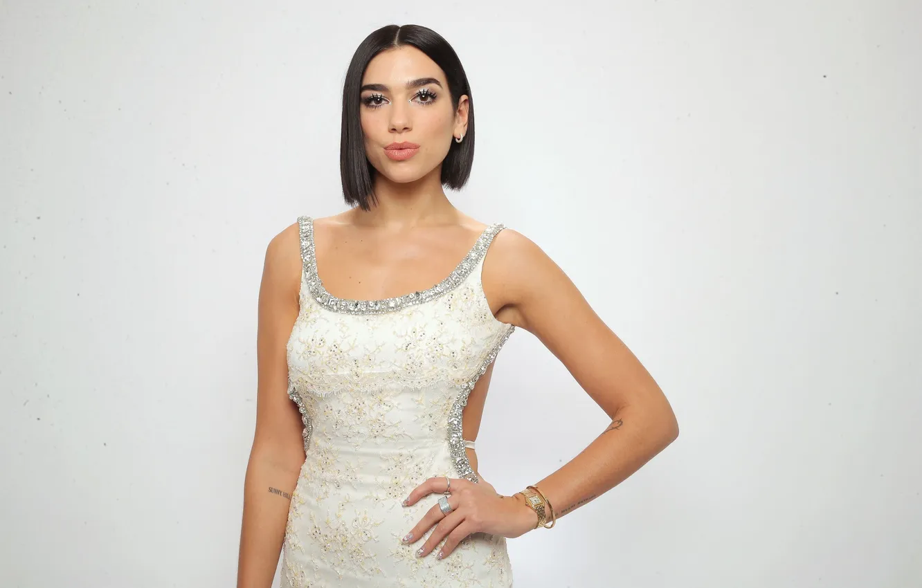 Photo wallpaper woman, beautiful, singer, sweet, actress, adorable, Dua Lipa