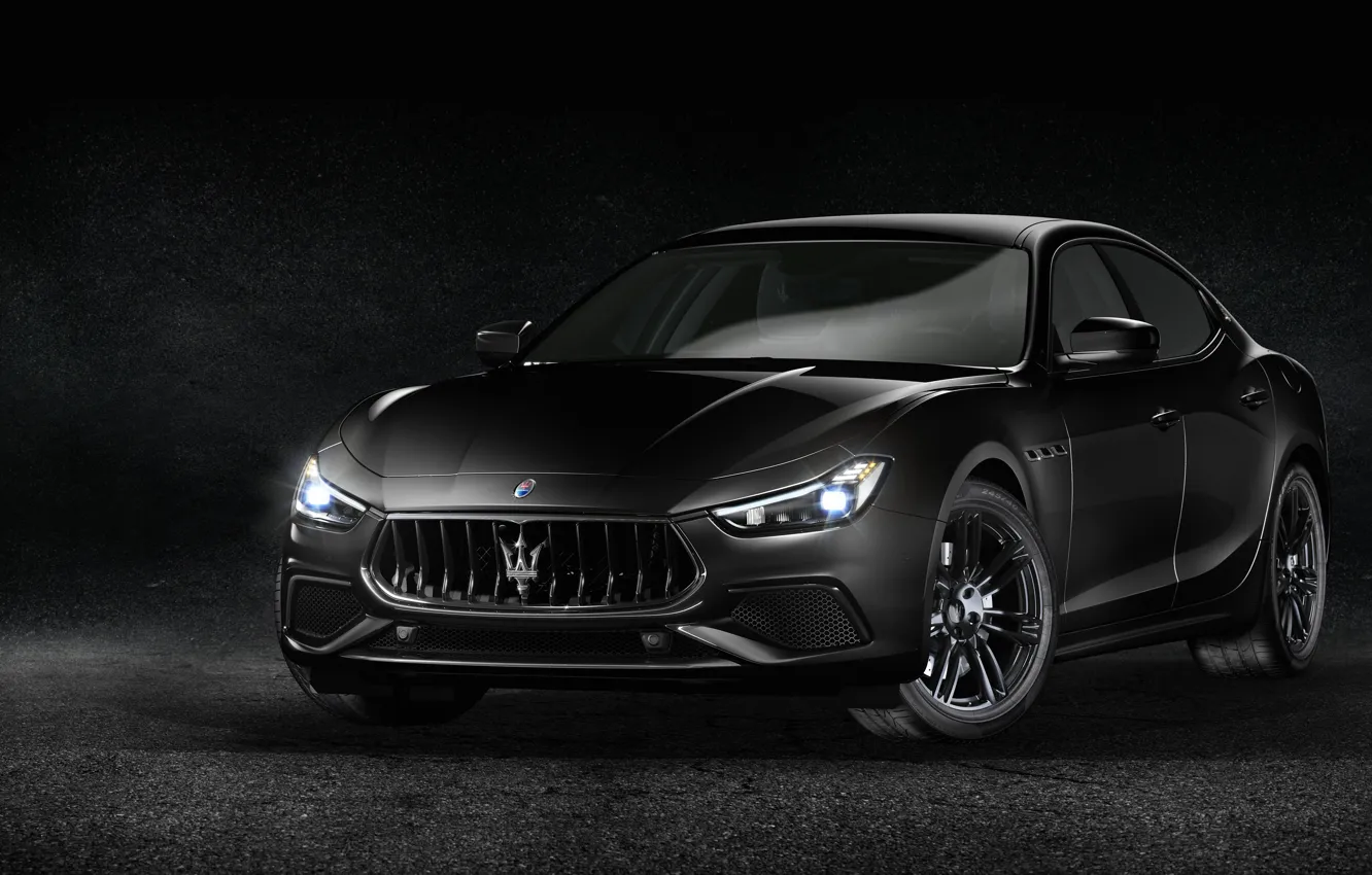 Photo wallpaper Maserati, 2018, Ghibli S, Q4 Nerissimo