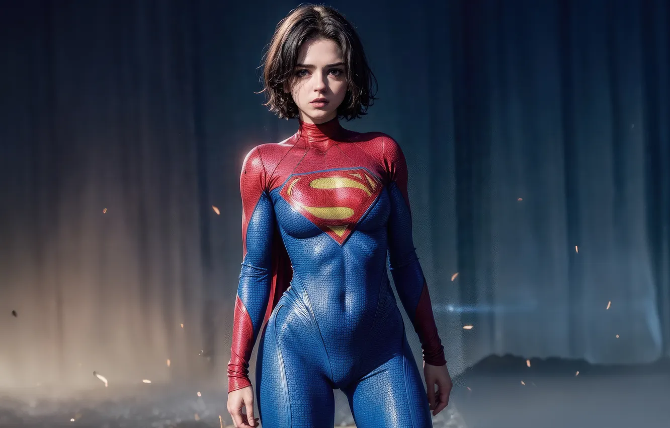 Photo wallpaper might, Supergirl, Krypton