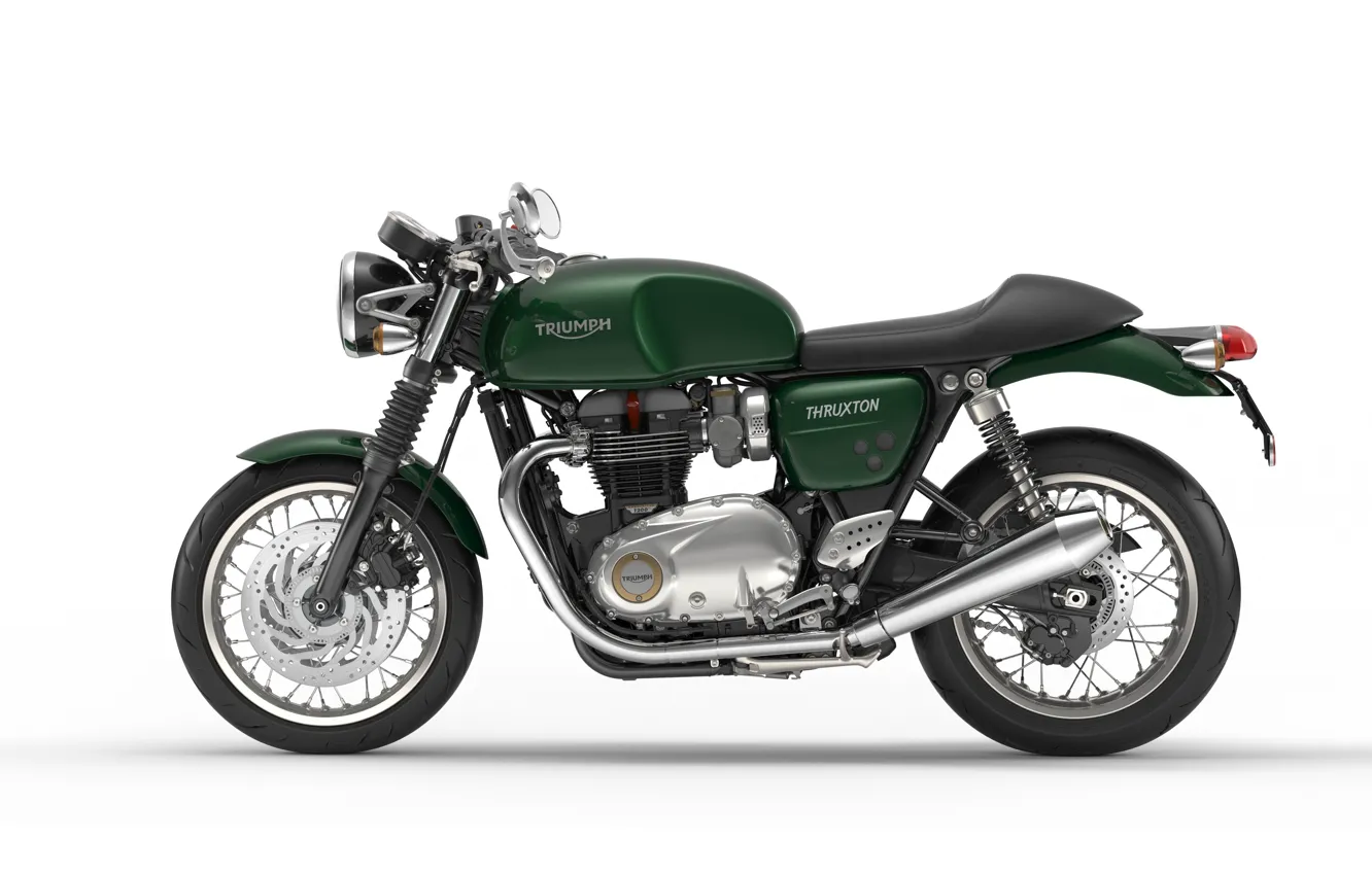 Photo wallpaper motorcycle, Triumph, truxton 2016