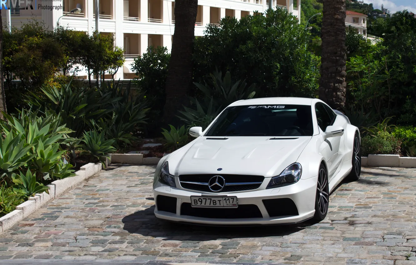 Photo wallpaper Mercedes, AMG, SL63