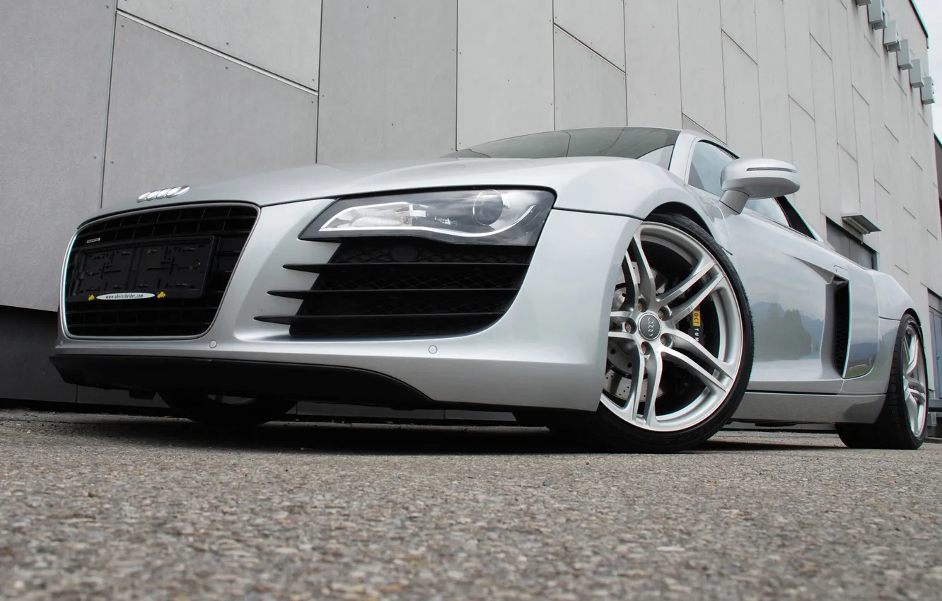 Photo wallpaper car, machine, tuning, O.CT, 3000x1799, Audi R8 4.2 V8