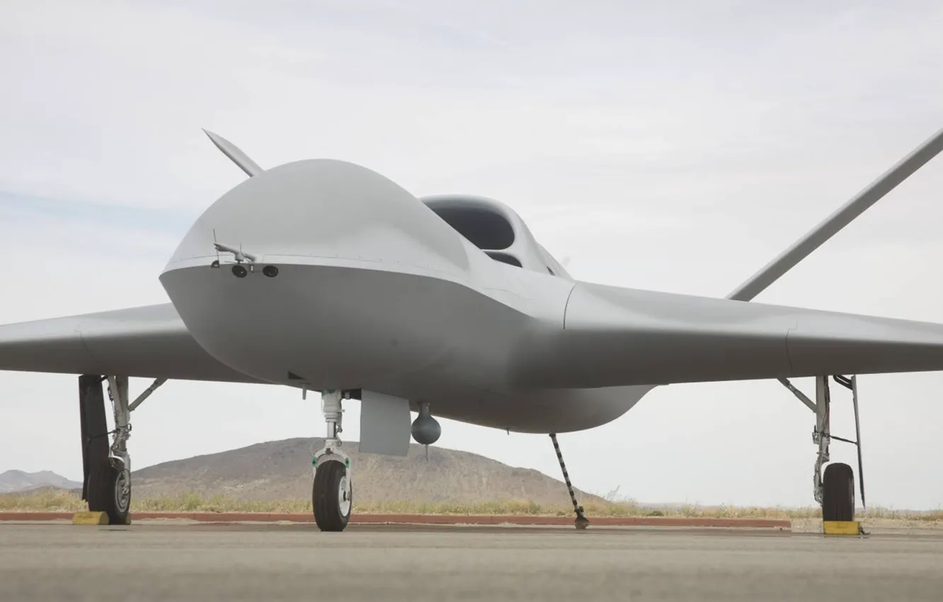 Photo wallpaper shock, drone, UAV, BLAH, intelligence, Unmanned aerial vehicle, Predator C, General Atomics Avenger