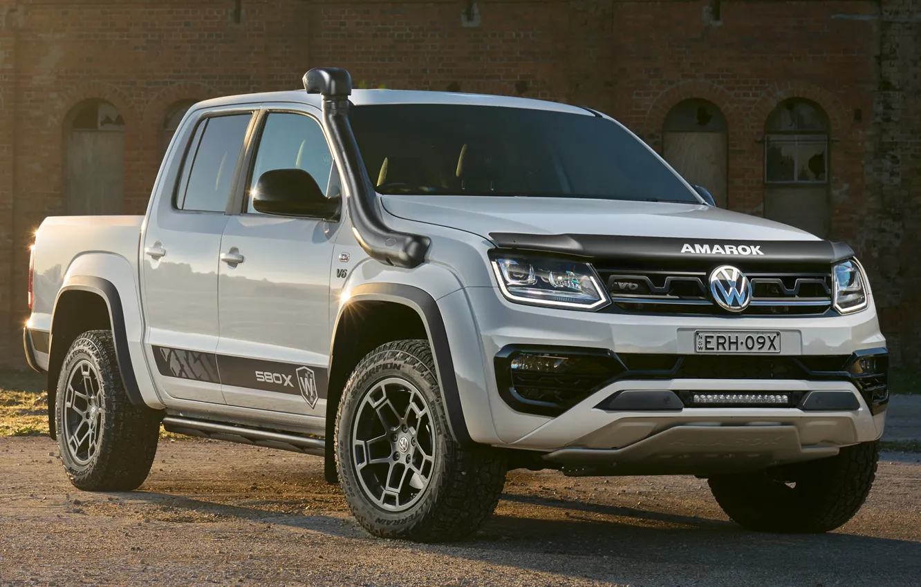 Photo wallpaper Volkswagen, Amarok, 2022, Dual Cab, W580X