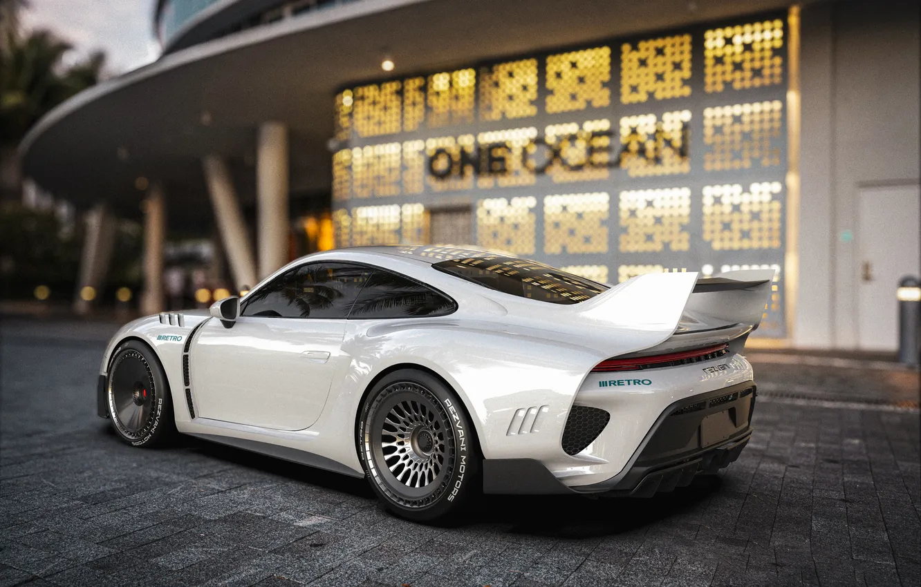 Photo wallpaper 911, Rezvani Motors, 992, 2024, Rezvani Retro RR1 750