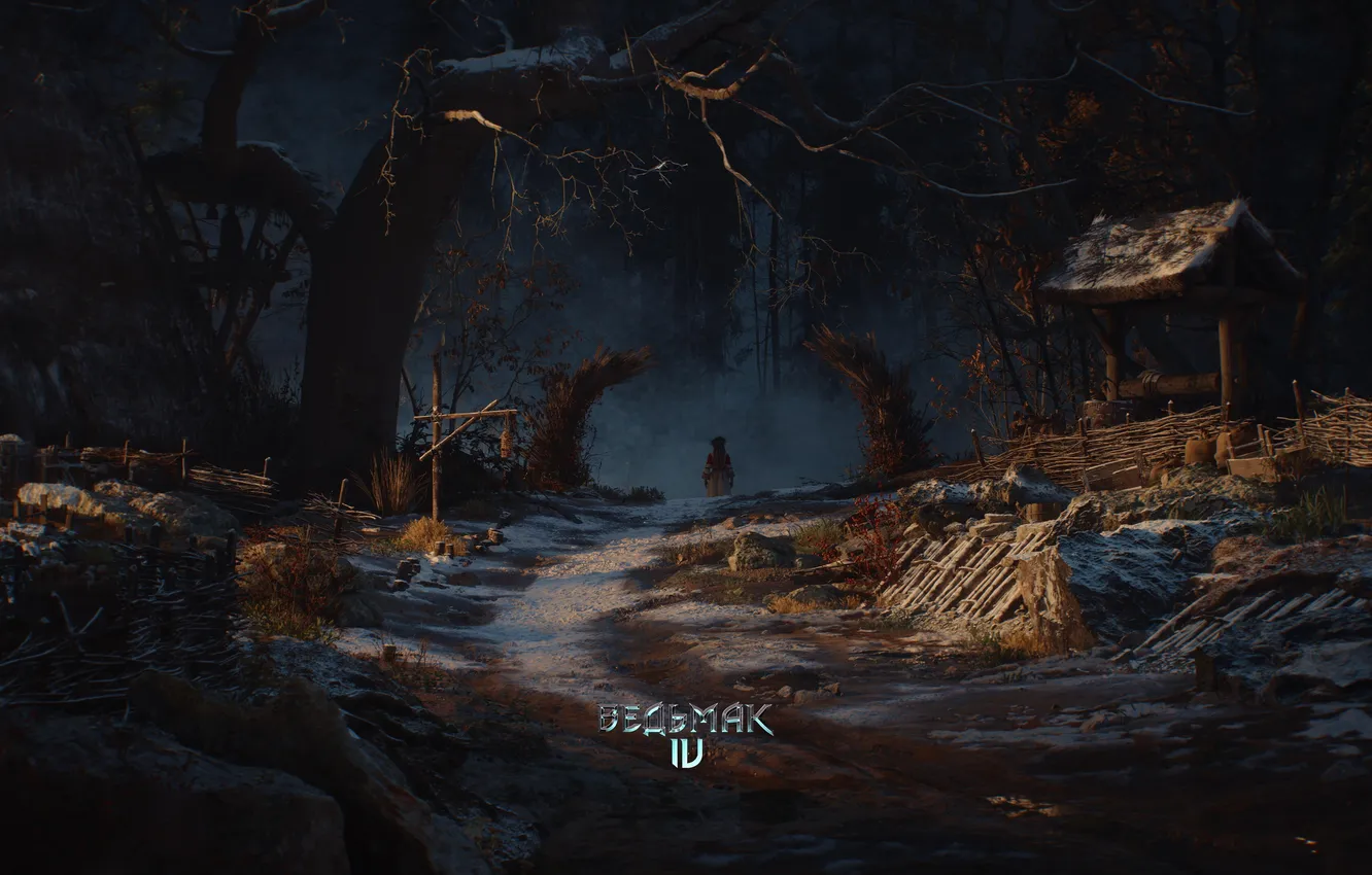 Photo wallpaper Village, CD PROJECT RED, CD project, The Witcher 4, The Witcher 4