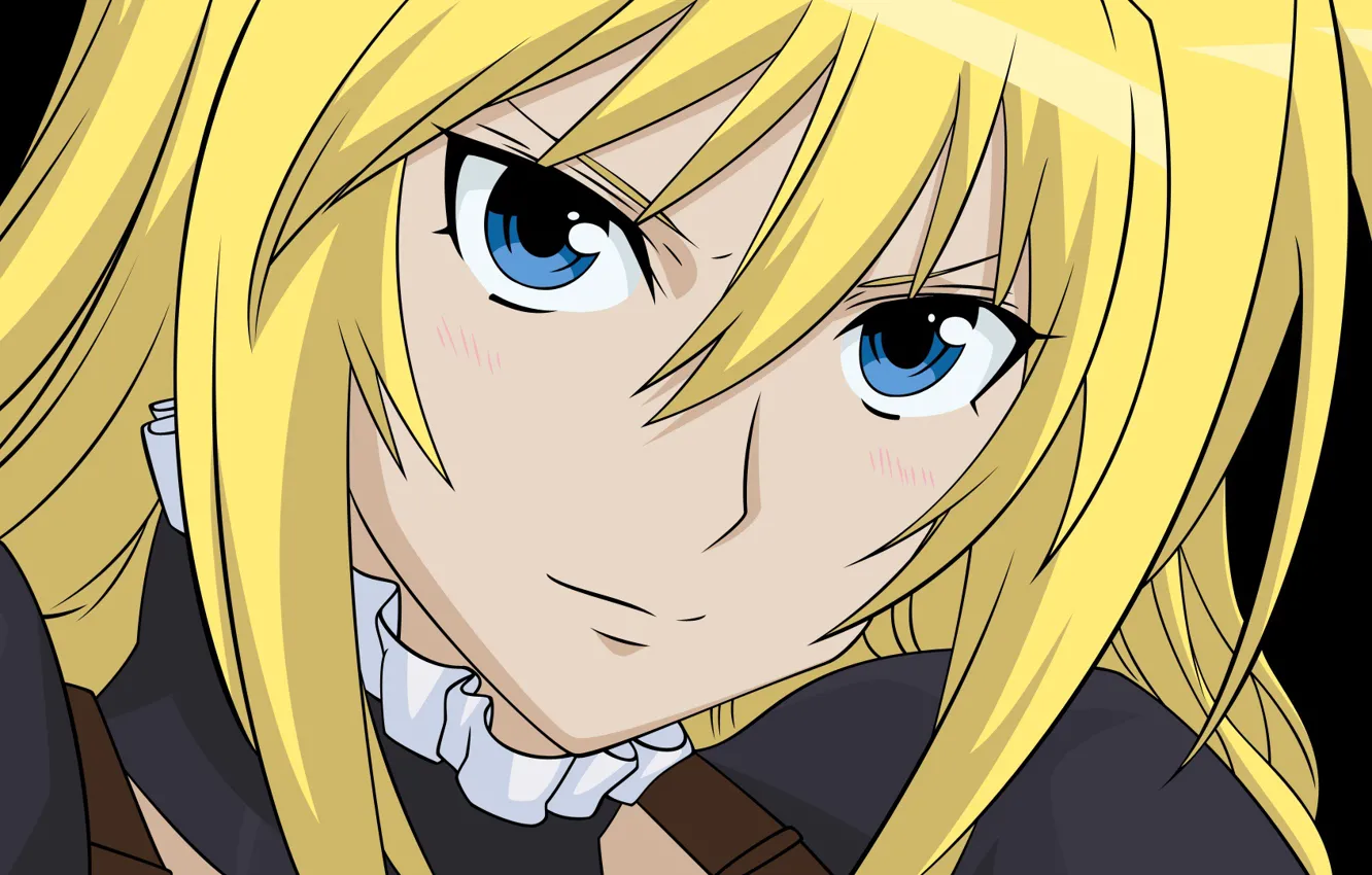 Photo wallpaper look, face, Sekirei