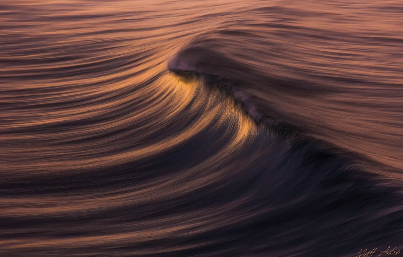 Photo wallpaper sea, wave, texture, water, overflow