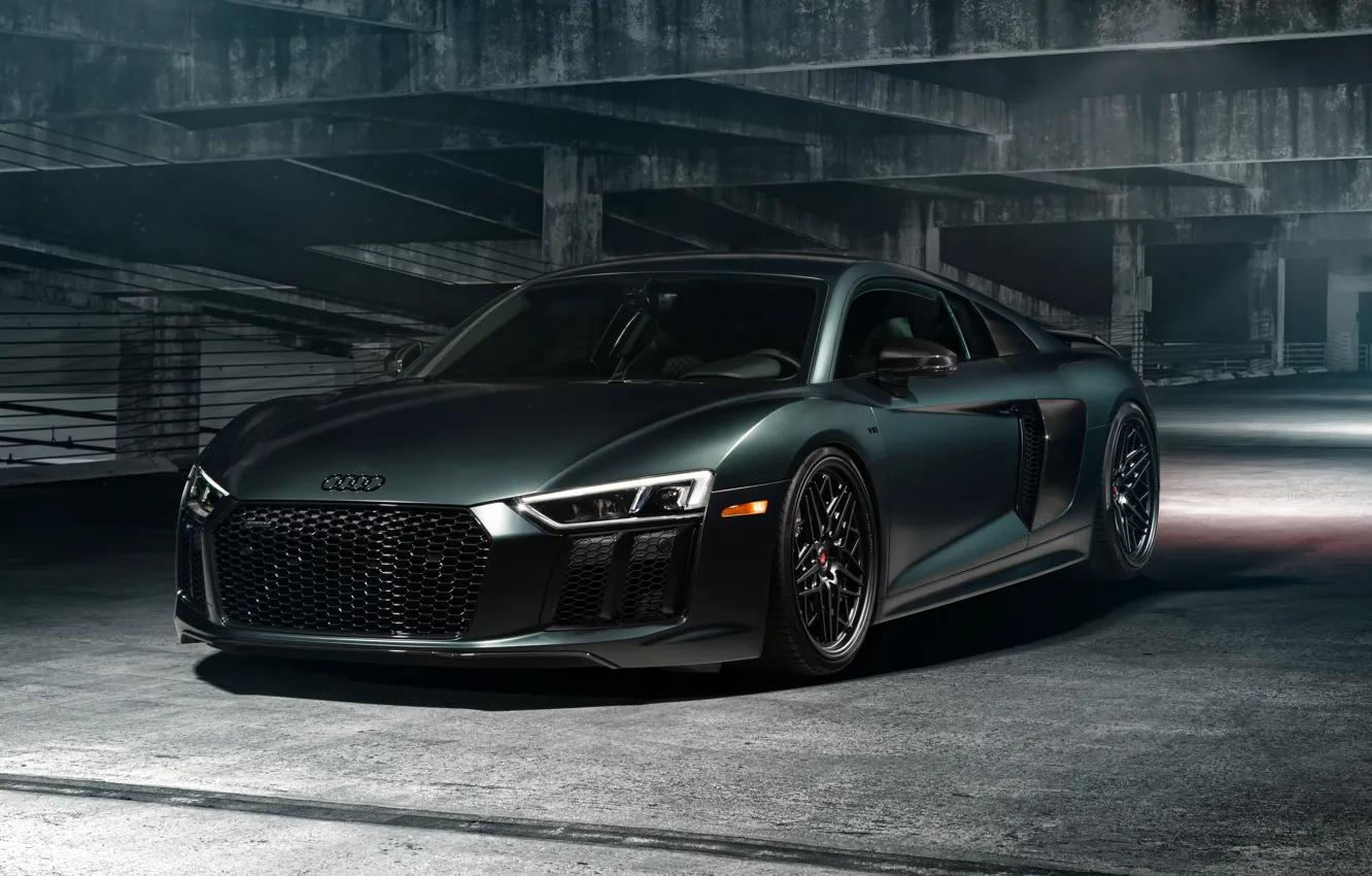 Photo wallpaper Audi, Audi R8 V10, CAR