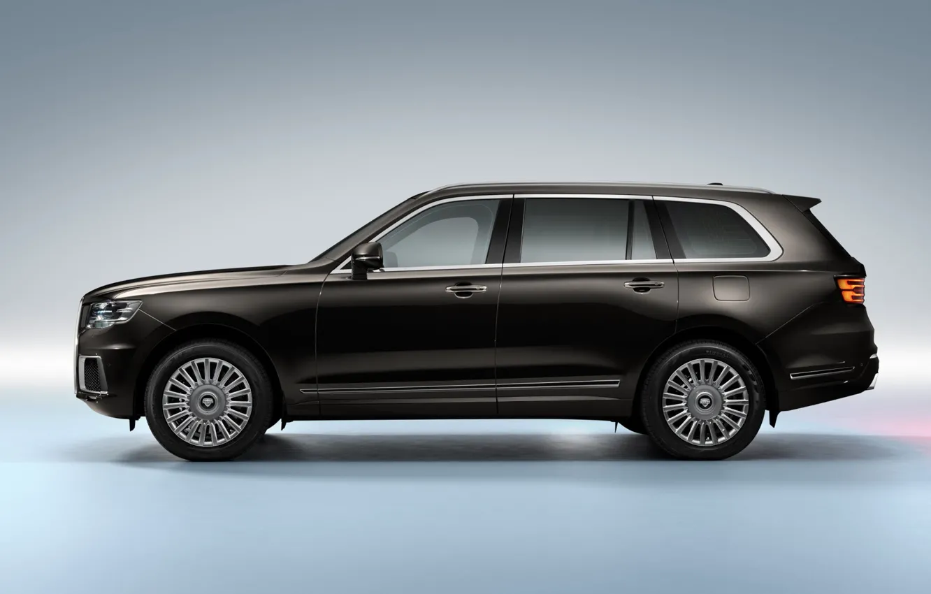 Photo wallpaper SUV, side view, EMP-4124, Aurus Komendant