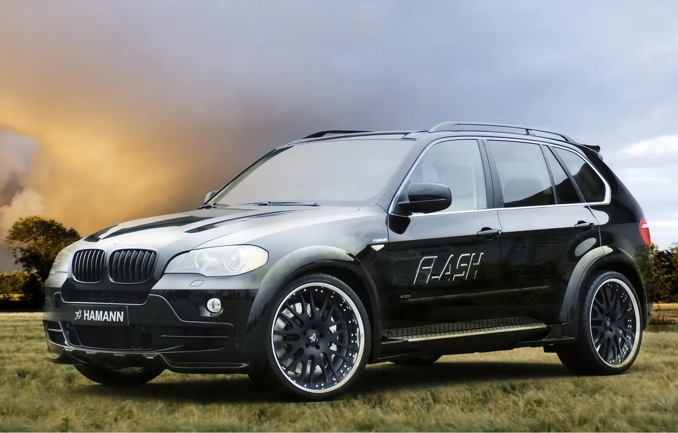 Photo wallpaper the sky, BMW, Hamann