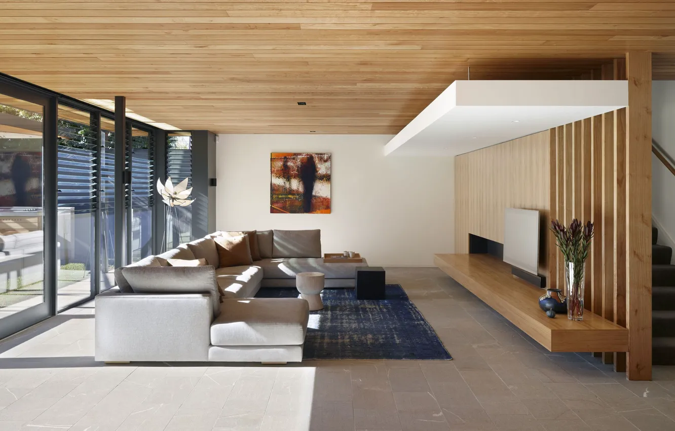 Photo wallpaper design, style, room, interior, Australia, Melbourne, living room, Australia