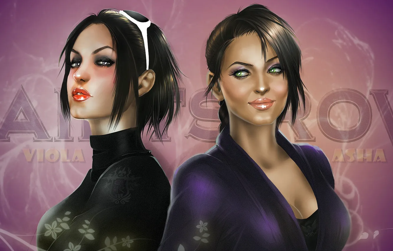 Photo wallpaper Saints Row: The Third, Asha Odekar, Viola DeWynter