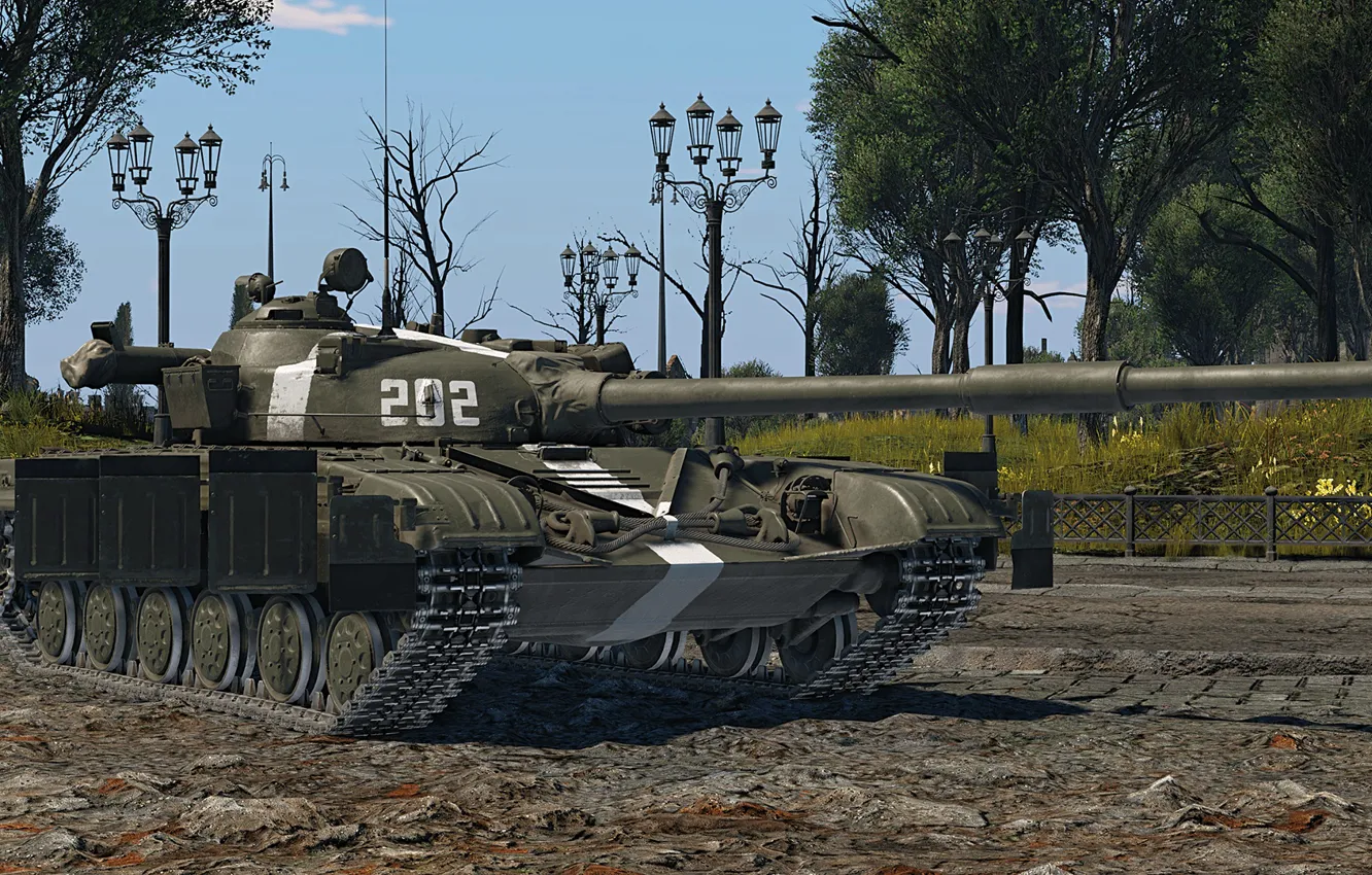 Photo wallpaper USSR, Main battle tank, T-64A
