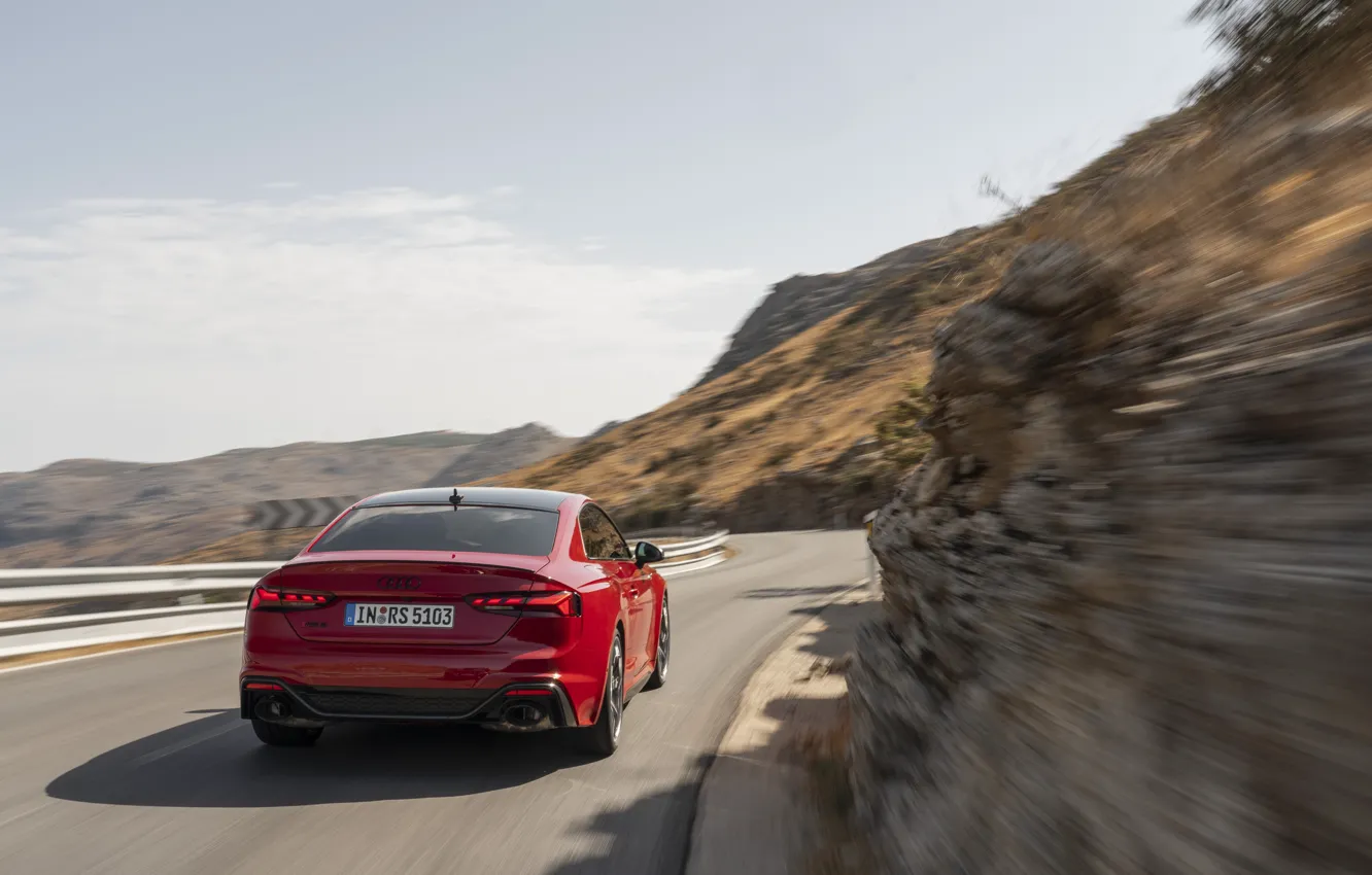 Photo wallpaper Audi, RS5, rear view, Audi RS 5 Coupe competition plus