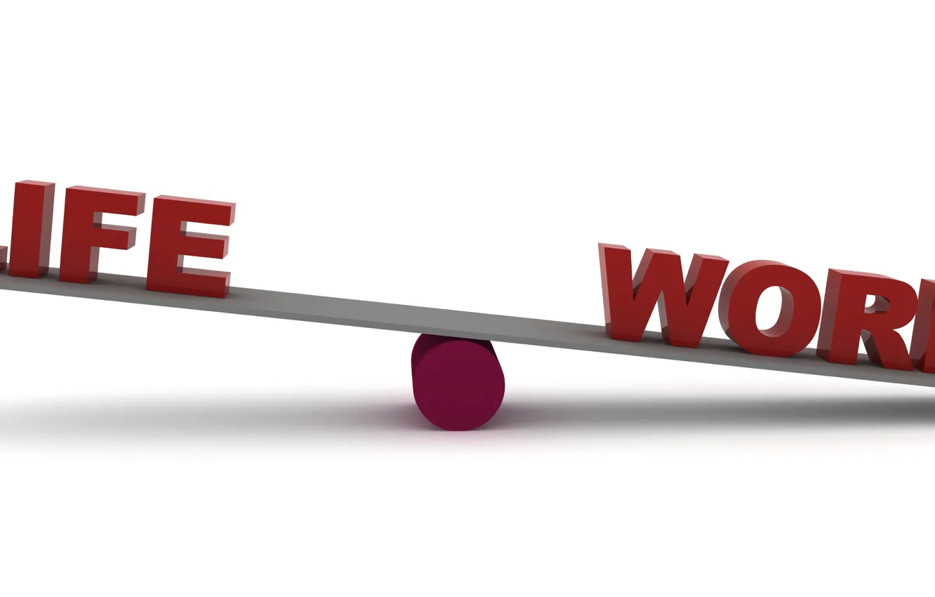 Photo wallpaper life, work, balance