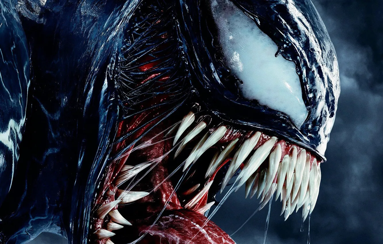 Photo wallpaper venom, venom, venom movie, 2018 movies