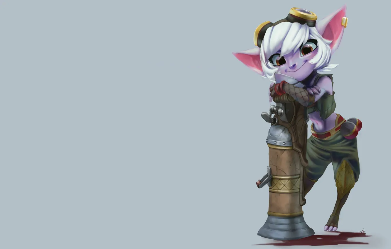 Photo wallpaper the game, anime, art, baby, league of legends, league of legends tristana, Tristan