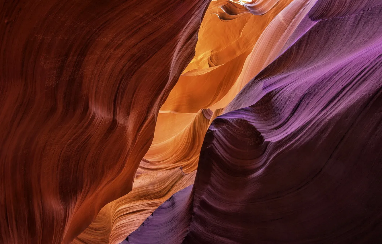 Photo wallpaper rocks, color, form
