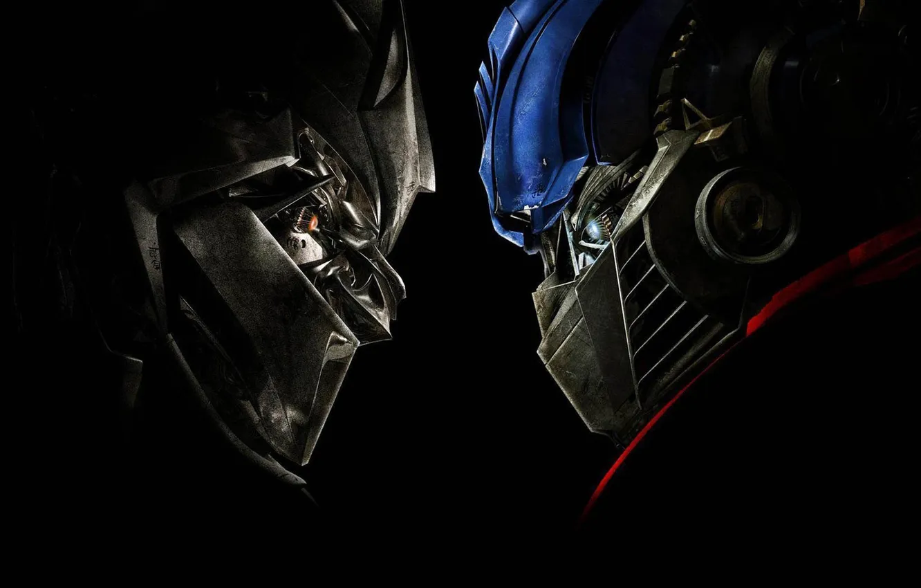 Photo wallpaper transformers, robot, the opposition, transformers