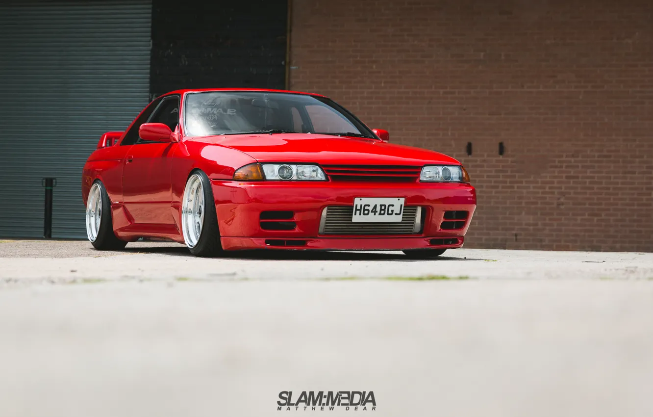 Photo wallpaper GTR, Nissan, R32, Godzilla, JDM, Energo5
