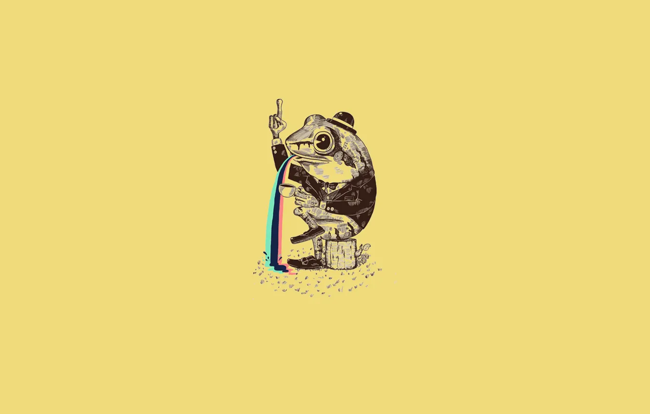 Photo wallpaper background, Wallpaper, art, toad